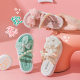 Girls' outdoor slippers children's shoes 2024 Summer new children's sandals fashion butterfly knot beach comfortable soft bottom sandals
