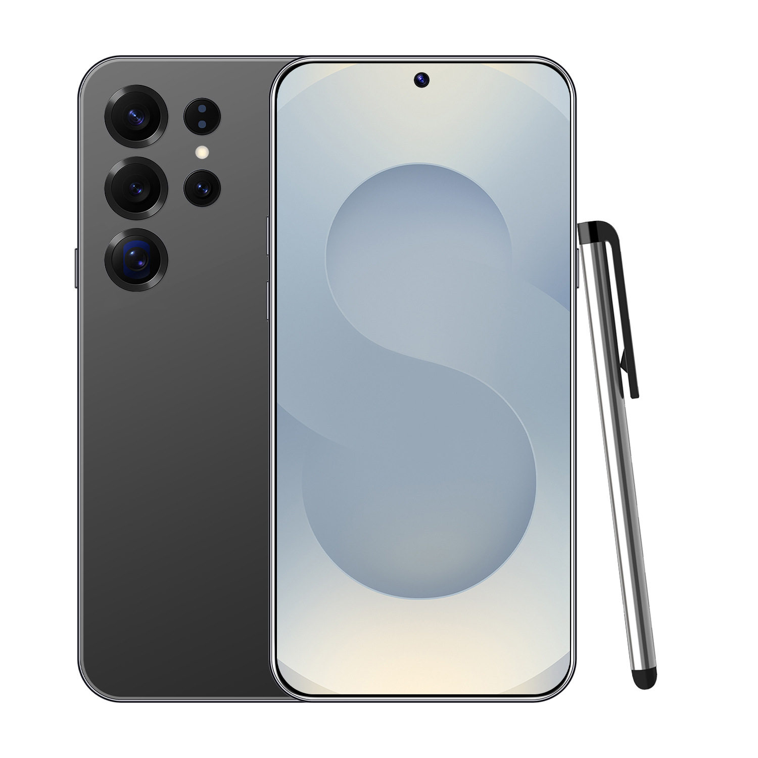 TK爆款S25 Ultra跨境手机7.3寸中孔屏4G全网通3+16G智能手机厂家