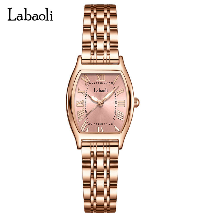 Đồng Hồ Nữ Labaoli Dây Kim Loại Màu Vàng Hồng Mặt Xanh Lá, Đỏ, Xanh Dương, Tím...