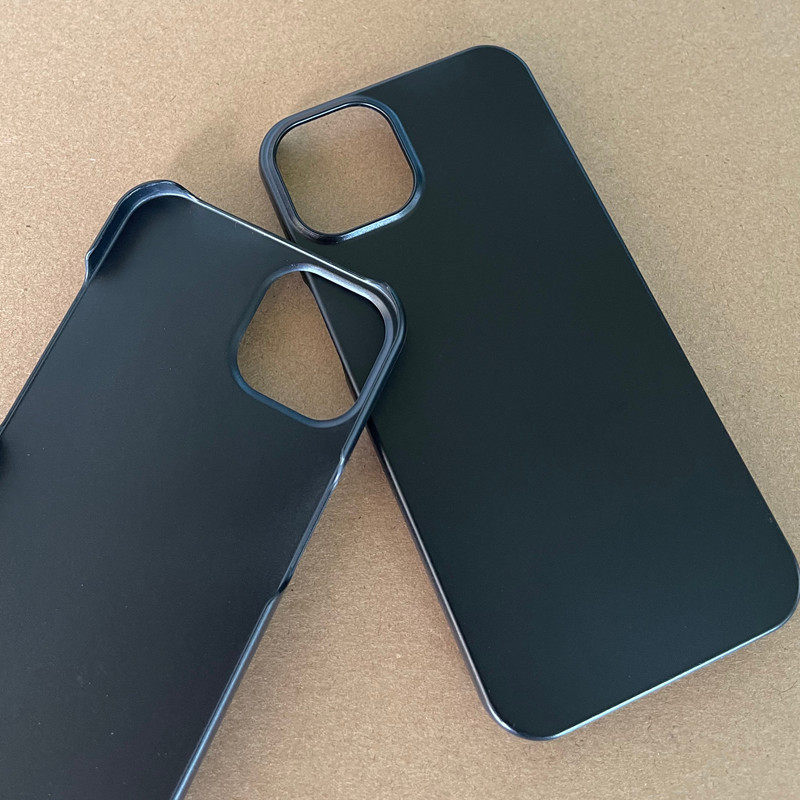 iPhone14 phone case matte hard case PC protective case for Apple 11pro protective case SE single bottom material