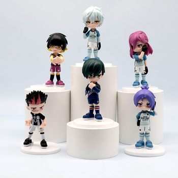 Green Battlefield Q-Version Nendoroid Figure Blind Box Blue White Black Red Lock Model Decoration Toy Capsule Toy Trendy Toy