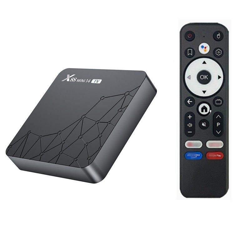 Cross-Border X88Mini 14 Tv Android 14 Rk3518 Hd Bluetooth Wifi Tv Box Tv Set-Top Box