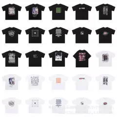Trendy Brand Kaha Short-Sleeve Heavy-Duty Loose Workwear Style with Pockets, Unisex Couple's Matching Style Car Short-Sleeve Fashion