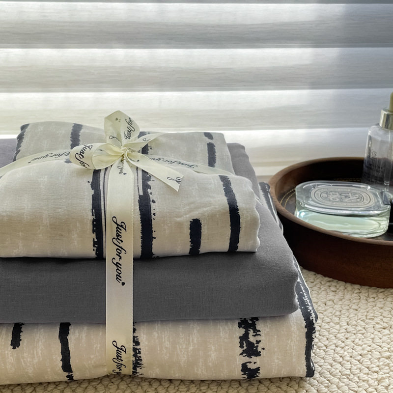 FILON VIRO Cotton Class A Four-piece Set Pure Cotton Maternal and Infant Grade Antibacterial Aerobic Double-layer Yarn Skin-friendly Fresh Printing