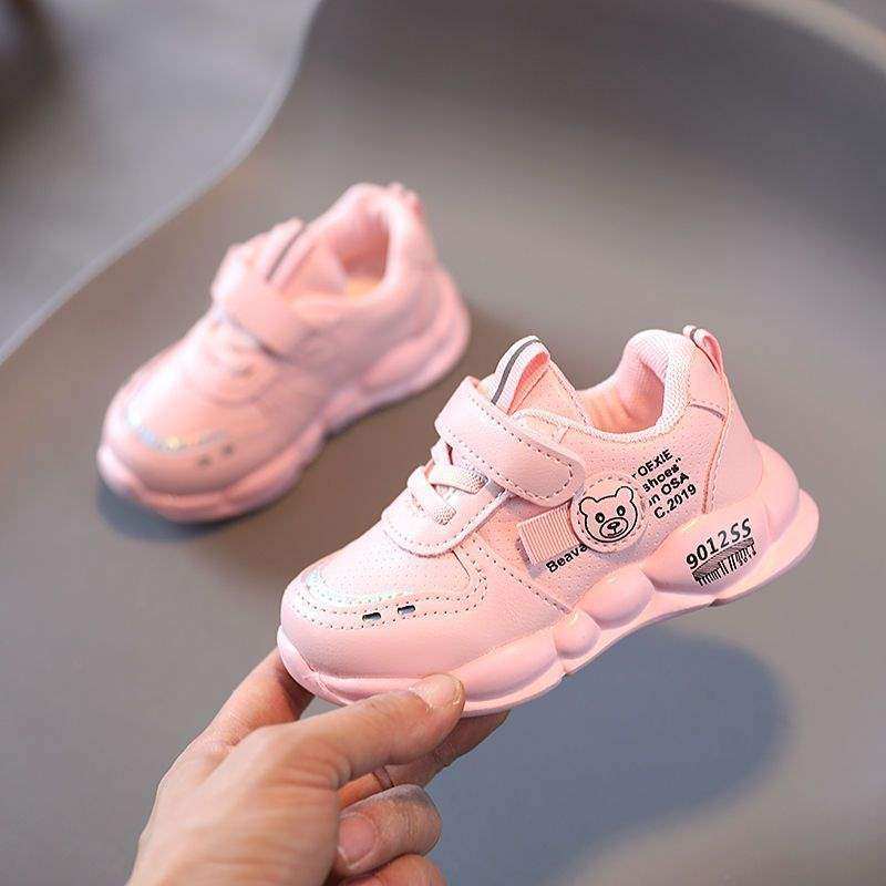 Baby Spring, Autumn and Winter Toddler Shoes for Men and Women, Baby and Kids, Soft-Soled Breathable Sports Shoes for 1-3-5 Years Old, Mesh Shoes 2