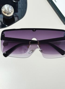 户外防紫外线太阳镜街拍浅色墨镜