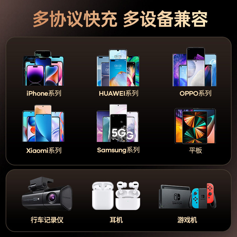 REMAX transparent dual-port 45W car fast charging head car mobile phone charger car fast charging head