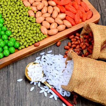 1:1 simulation grain dried fruit beans model 100g mung bean red bean peanut Rice display props wholesale