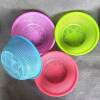 Plastic Kitchen Round Rice Sieve, Thickened Draining Basket for Washing Rice, Fruit Basket, Vegetable Washing Basin, Vegetable Basket, Vegetable Washing Basin