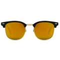 C16-bright black gold frame-red mercury