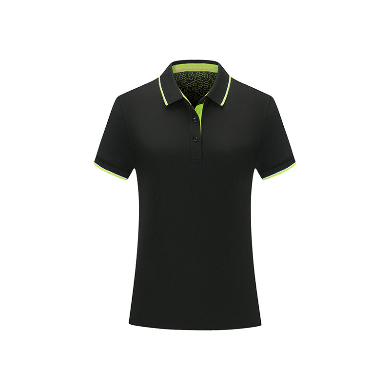 桑蚕丝翻领短袖polo衫工作服t恤广告文化衫厂服工衣定制印字logo