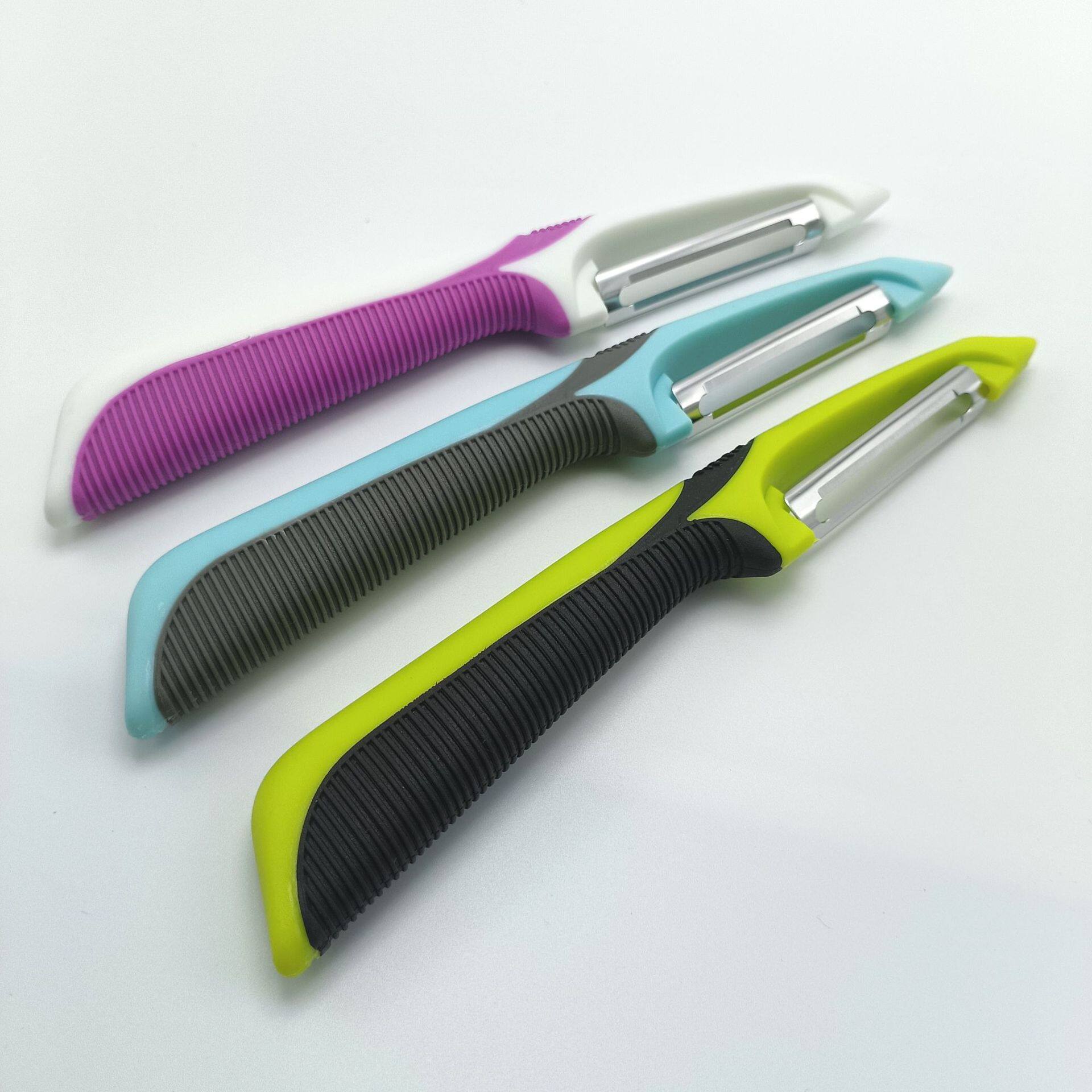 New Peeling Knife Non-Slip Stainless Steel Peeler Melon and Fruit Peeling Knife Household Melon Peeling Kitchen Factory Direct Sales