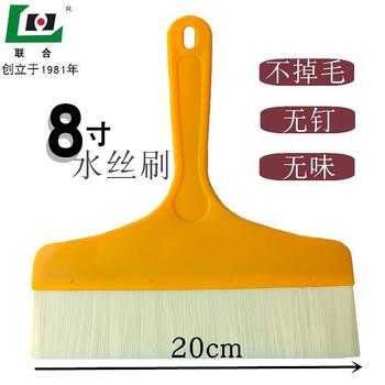 United Water Silk Brush 8inch Water-Based Paint Brush Paint Coating Brush Latex Paint Rice Roll Brush Chassis Bbq Wool Brush