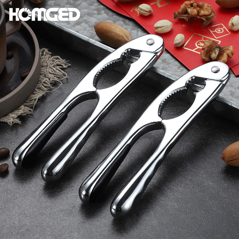Wholesale Zinc Alloy Walnut Clip Walnut Sheller Clip Tool Hazelnut Pine Nut Pliers Nut Pliers European Hot Sale