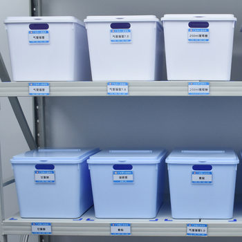 Hospital storage box covered warehouse treatment room nurse station oral instruments 6s management syringe storage basket wholesale