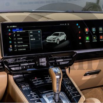 Suitable for Porsche Cayenne 11-17 Models, Old to New Dual-Screen Conversion (Left-Hand Drive)