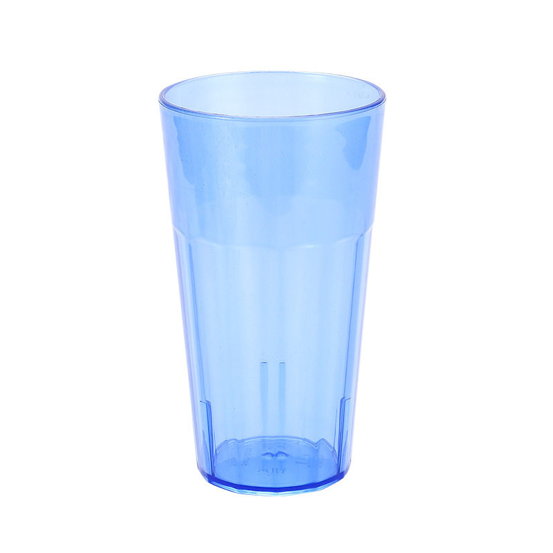 Factory direct imitation glass PS water cup hotel home restaurant tea cup juice cup anti-fall creative large capacity wine cup