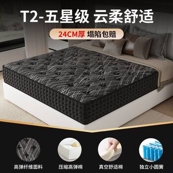 Hilton Hotel's Same Independent Spring Mattress Natural Coconut Palm Simmons Mattress Home Bedroom Comfort Mattress Soft