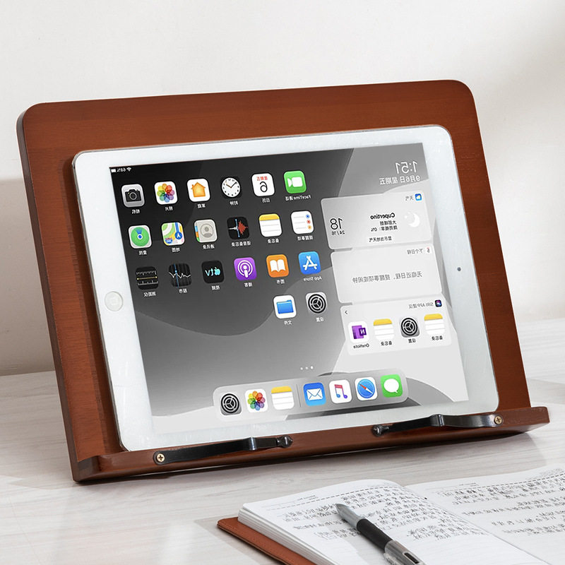 Reading Rack, Reading Rack, Computer Support Rack, Book Stand, Student Reading Books on the Desktop