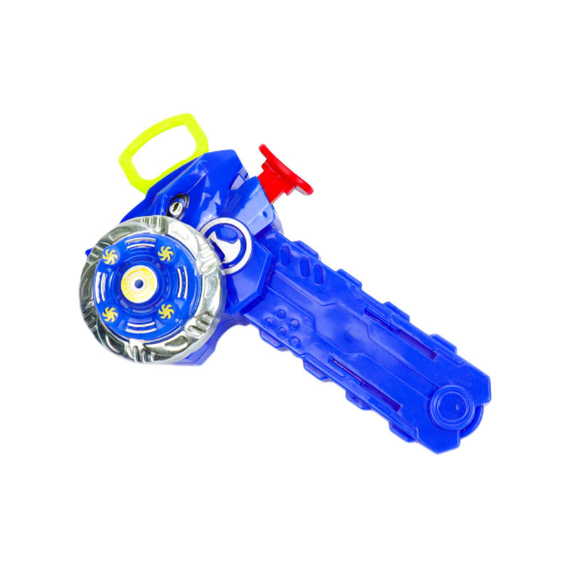 New alloy cable gyro children's toy gyro gun launcher boys 3-6 years old children's stall toys