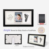Triple-Link Ink Pad Photo Frame for Baby's Hand and Foot Prints, Commemorating Children's Full Moon Hand and Foot Prints, Triple-Link Creative Design