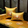 Chinese Classical Jacquard Pillow Case Redwood Sofa Pillow Living Room Cushion Cover Removable and Washable Core-Free Backrest Cover
