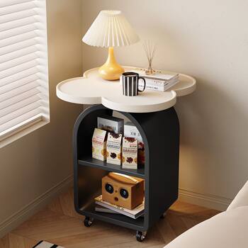 Creative Four-Leaf Clover Bedside Table Small Apartment Home Bedroom Bedside Storage Living Room Sofa Corner Rack Side Table
