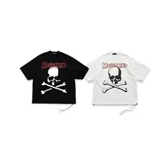 2026 Spring/Summer New Collection M@Mj Letter Print Pattern Round Neck Pullover Short Sleeve Unisex Style Wholesale