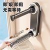 Suction Cup Clothes Hanger Storage Household Clothes Hanger Punch-Free Storage Rack Balcony Wall Wall-Mounted Telescopic Hanging Rod Plastic