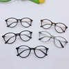 Fashion Tr Mixed Eyeglass Frame New Plain Lens Eyeglass Frame Lightweight Metal Frame Geometric Frame Direct from Manufacturer