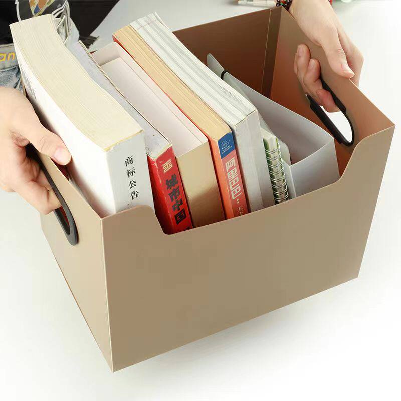 Kangbai Large Capacity Desktop Multifunctional Foldable Plastic Storage Blue Household Clothes Finishing Storage Basket Storage Box