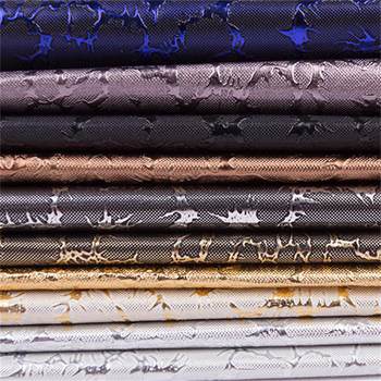 Factory Direct Sales Retro Pattern Leather Dragon Claw Pattern Background Red Wine Box Packaging Glasses Crafts Box Fabric Wholesale