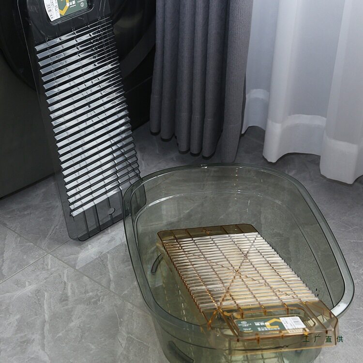 Thickened Plastic Washboard for Dormitory, Non-Slip Laundry Board, Large Durable Washboard for Home Use, Punishment