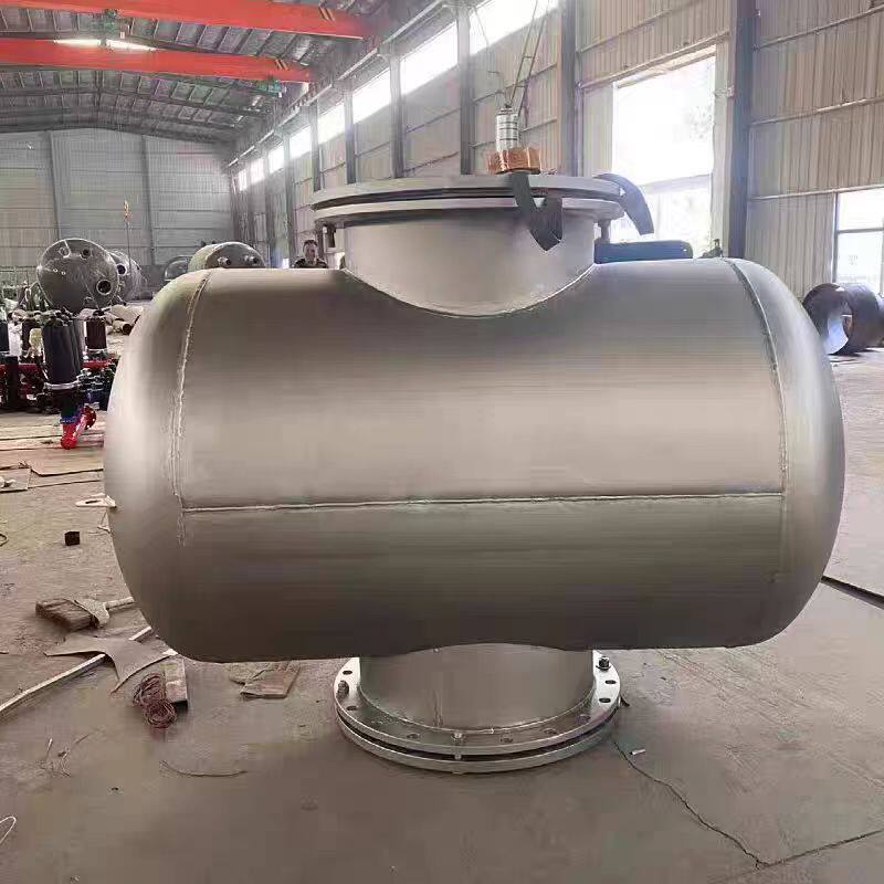 Stainless Steel Carbon Steel Cyclone Baffle Type Water Vapor Separator Steam Pipe Condensate Gas-Liquid Separation Drainer