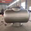 Stainless Steel Carbon Steel Cyclone Baffle Type Water Vapor Separator Steam Pipe Condensate Gas-Liquid Separation Drainer