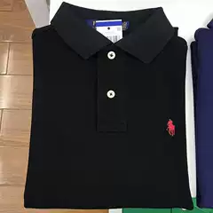 Original Quality Polo Brand Men's Short-Sleeve Polo Shirt, Pure Cotton Summer Turn-Down Collar T-Shirt, Short-Sleeve Men's Polo Shirt