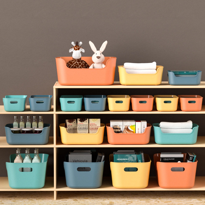 Factory wholesale sundries storage box desktop box cosmetics lipstick kitchen storage box dormitory snacks storage basket