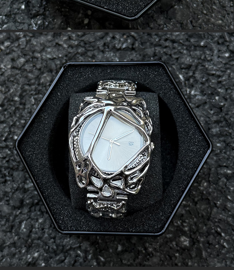 Millennium Y2K Watch Men's Spider Web Alabaster European and American High-End Waterproof Cross-Border Popular Men's Watch 69 O1CN01ksCQyM1PLRUJ8osB0 !!2218131131824 0 cib