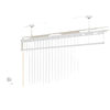 Upgraded Manual Adjustable Single-Pole Balcony Household Clothes Drying Rack for Small Spaces, Manual Clothes Rod with up and down Folding Drying Rack