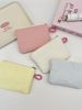 5951 Quilted Cloud Coin Storage Bag Student Portable Headphone Bag Cosmetic Storage Bag Coin Purse