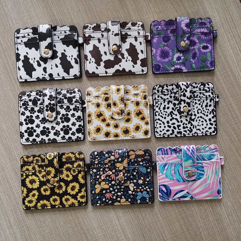 Amazon Best Selling Women's Multifunctional Portable Wallet Coin Purse Id Small Card Holder Card Holder Bus Card Holder Wholesale