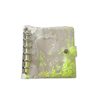 Transparent Pvc Colorful Sequin Blue Shell Loose-Leaf Fresh Trendy A5 A6 Loose Powder Planner Full-Color