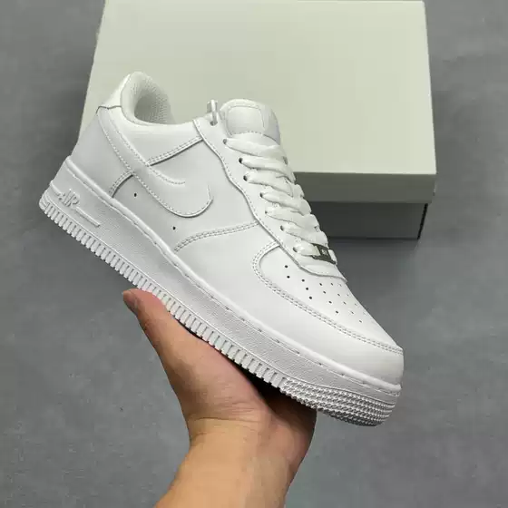 Top Layer Air Force 1 AF1 White Sneakers Low Top High Top Macaron Classic Casual Shoes for Men and Women