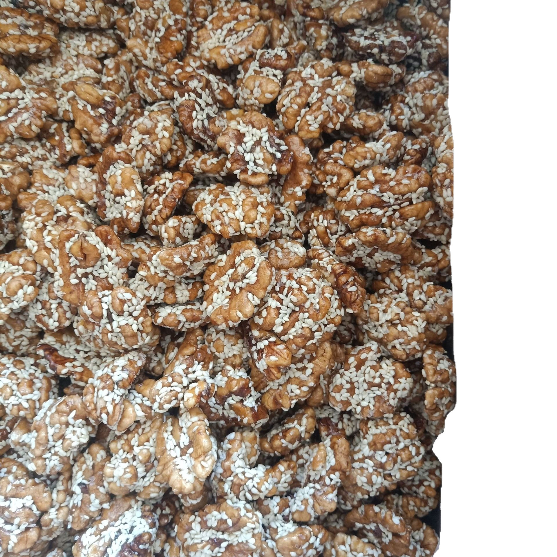 New Amber walnut kernel honey sesame sweet walnut kernel 500g bag one-piece delivery large quantity Congyou
