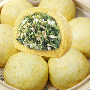 Dandelion vegetable dumplings, Sophora japonica, vegetable dumplings, vegetable dumplings set, Special Vegetable Garden