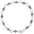 Klx long cross bracelet [spring buckle]