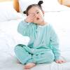 Michley Flannel Cartoon Split-Leg Sleeping Bag Autumn and Winter Cartoon One-Piece Pajamas Cross-Border Children's One-Piece Home Clothes
