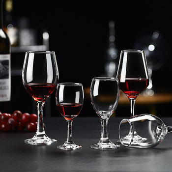 European Style Luxury High-end Crystal Wine Cup Household Burgundy Goblet Decanter suit Wine Cup small size