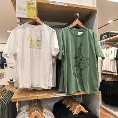 2025 New Summer Style Cartoon Printed Short-Sleeved T-Shirts for Men and Women 474426/480349/480350/480348