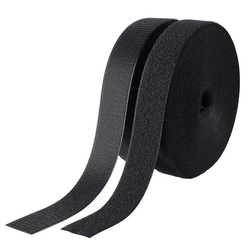 2.5cm Blended Nylon Magic Tape for Curtains, Screens, Car Seat Fasteners, Hook and Loop Fasteners, Self-Adhesive